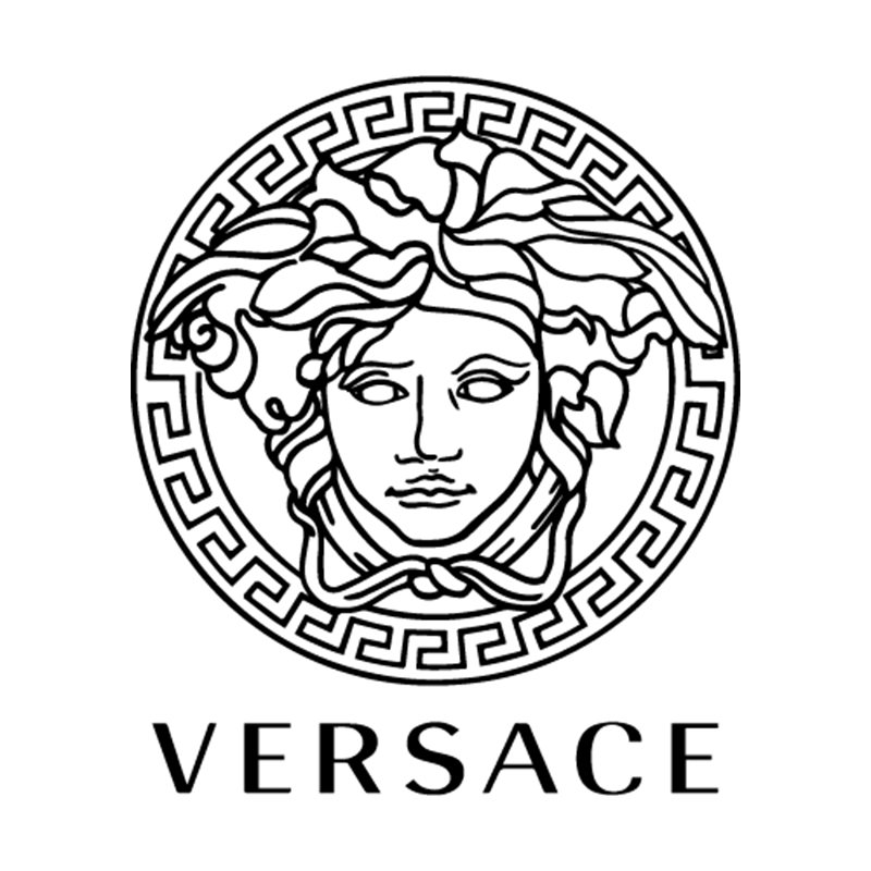 Versace Logo Black