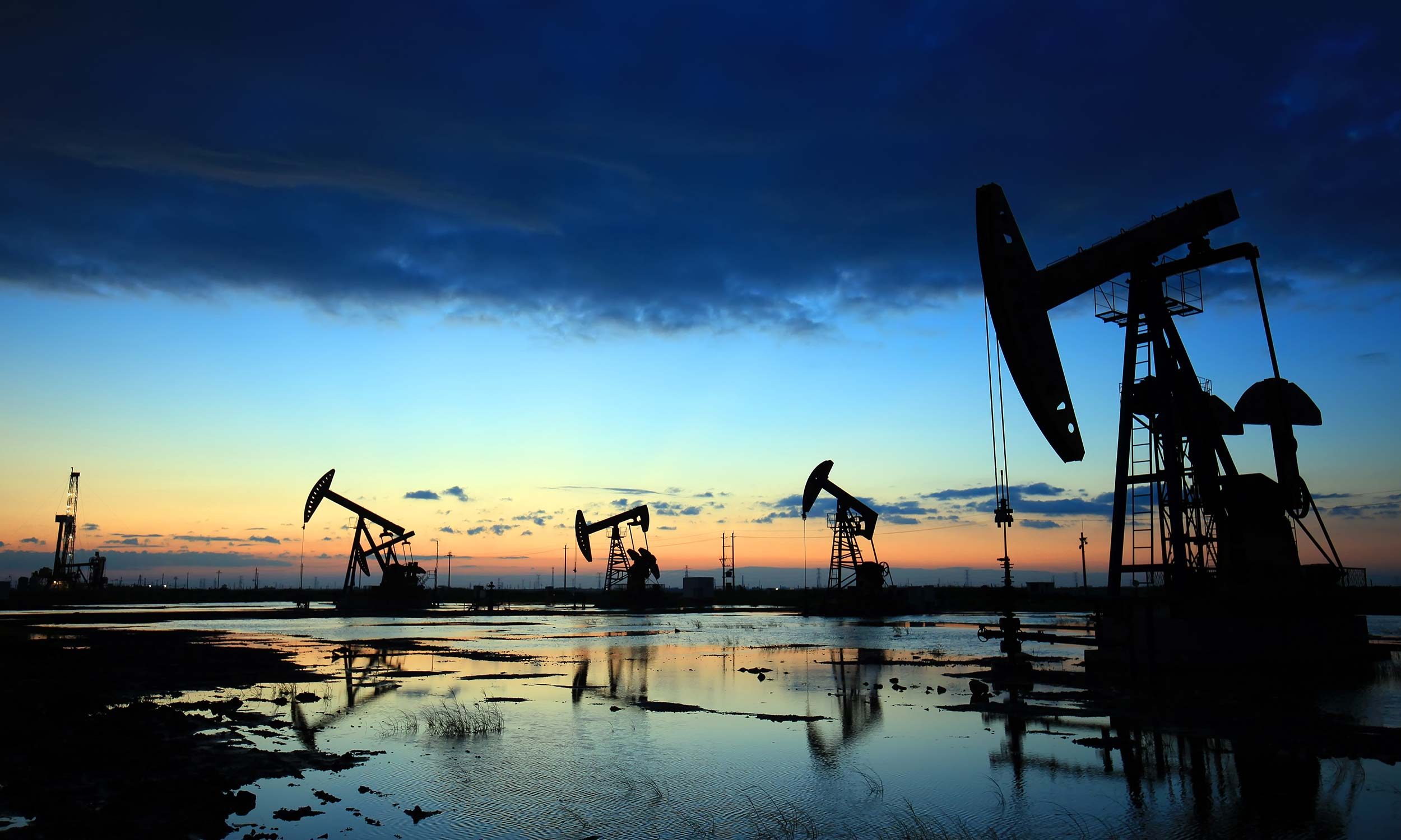 Oil field